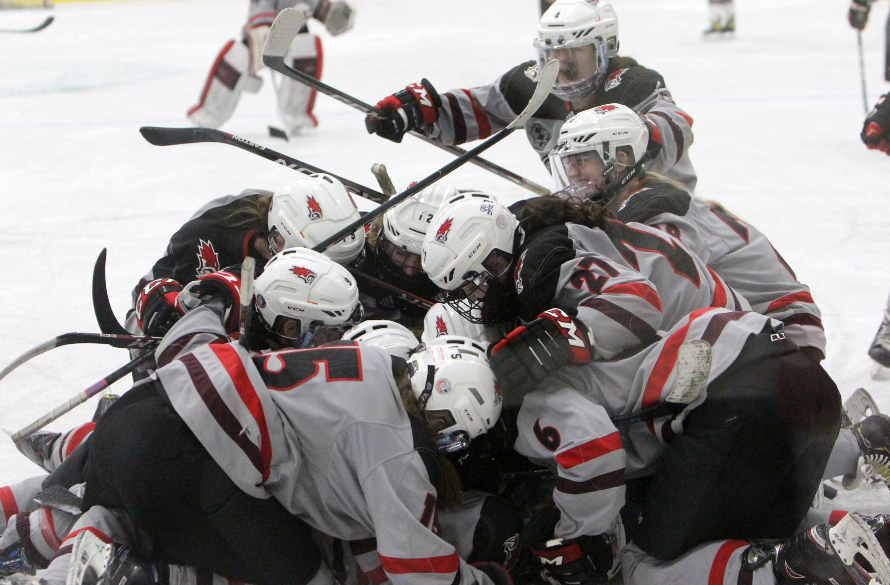 Prep girls hockey state semifinals: Chippewa Falls/Menomonie at Central Wisconsin 2-17-21